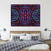 Abstrakte Fantasy Night Twinkling Skies Leinwand (Insitu (Schlafzimmer))