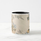 Abstrakte Farb-Reise Moderne Kunst Tasse (Zentrum)
