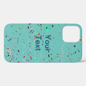 Abstrakte Farbabstriche Case-Mate iPhone Hülle (Rückseite (Horizontal))