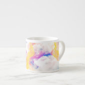 Abstrakte Farbabstriche Espresso-Tasse Espressotasse (Vorderseite Rechts)