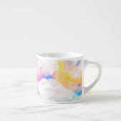 Abstrakte Farbabstriche Espresso-Tasse Espressotasse (Rechts)