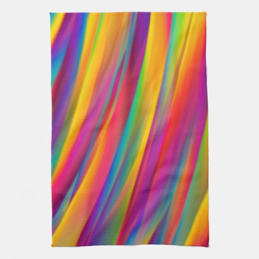 Abstrakte Farbabweichungen Handtuch (Vertikal)