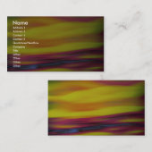 Abstrakte Farbbeschaffenheit Visitenkarte (Vorne/Hinten)
