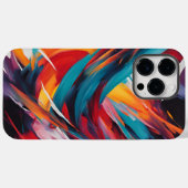 Abstrakte Farbbewegung Case-Mate iPhone Hülle (Rückseite (Horizontal))