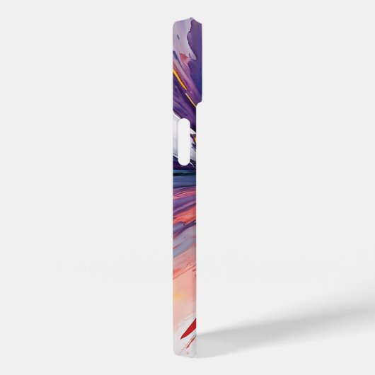 Abstrakte Farbblase Case-Mate iPhone Hülle (Rückseite / Rechts)