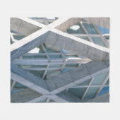 Abstrakte Farbdarstellung Fleecedecke (Vorderseite (Horizontal))