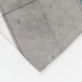 Abstrakte Farbdarstellung Fleecedecke (Ecke)