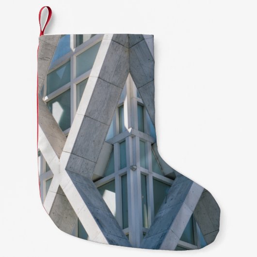 Abstrakte Farbdarstellung Kleiner Weihnachtsstrumpf (Vorderseite)