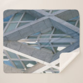Abstrakte Farbdarstellung Sherpadecke (Vorderseite (Horizontal))