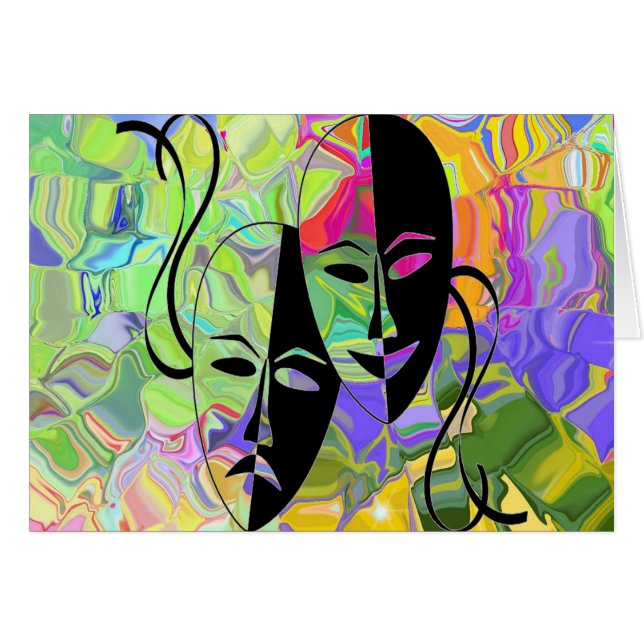 Abstrakte Farbe (Vorderseite (Horizontal))