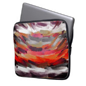 Abstrakte Farbe 3 Laptopschutzhülle (Vorderseite Links)