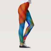 Abstrakte Farbe Art #37 Leggings (Rechts)