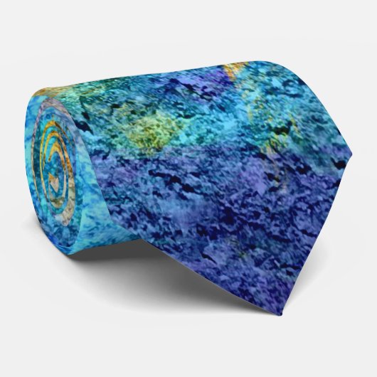 Abstrakte Farbe Art #58 Krawatte (Gerollt)