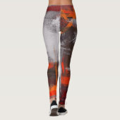Abstrakte Farbe Art. 5 Leggings (Rückseite)