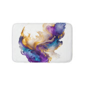 Abstrakte Farbe Badematte (Vorderseite)