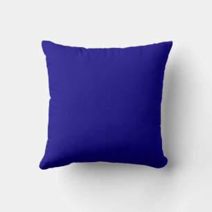 Abstrakte Farbe blau Kissen