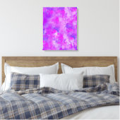 Abstrakte Farbe der Feder Leinwanddruck (Insitu (Schlafzimmer))