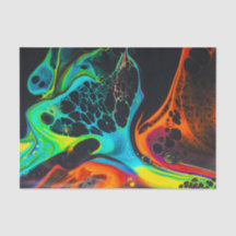 Abstrakte Farbe, Entfärbung, Taschenbelag