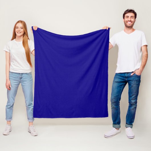 Abstrakte Farbe Fleecedecke (Beispiel)