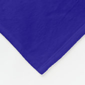 Abstrakte Farbe Fleecedecke (Ecke)