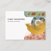 Abstrakte Farbe für Tiere Druckfarbe Visitenkarte (Vorderseite)