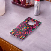 Abstrakte Farbe Geldbeutel Flaschenöffner