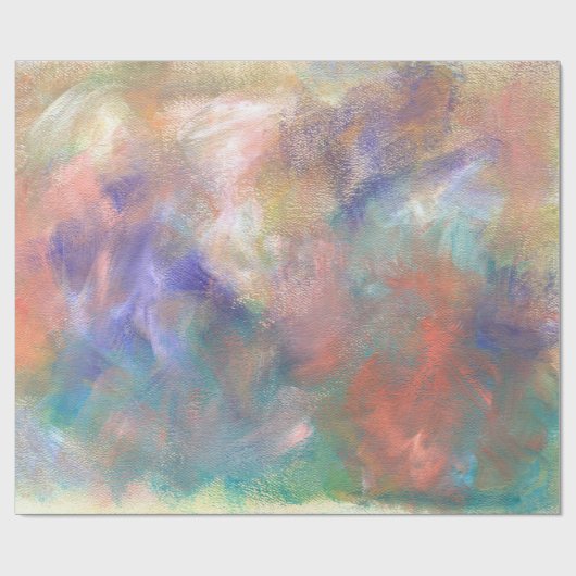 Abstrakte Farbe Geschenkpapier (Flach)