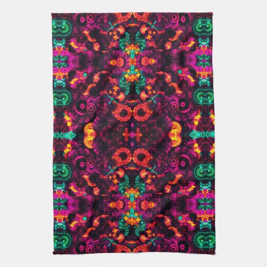 Abstrakte Farbe Geschirrtuch (Vertikal)