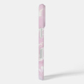 abstrakte Farbe in Rosa Case-Mate iPhone Hülle (Rückseite / Rechts)