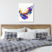 Abstrakte Farbe Leinwanddruck (Insitu (Schlafzimmer))