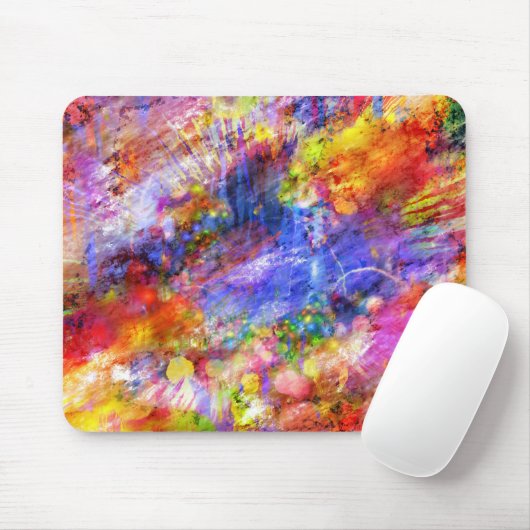 Abstrakte Farbe Mousepad (Mit Mouse)