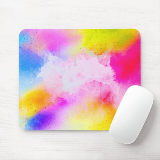 Abstrakte Farbe Mousepad (Mit Mouse)