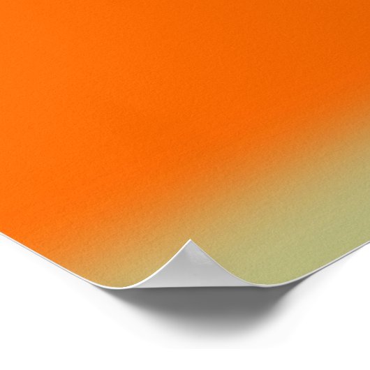 Abstrakte Farbe Poster (Ecke)