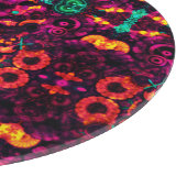Abstrakte Farbe Schneidebrett (Ecke)