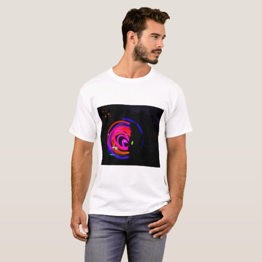 Abstrakte Farbe T-Shirt (Vorne ganz)
