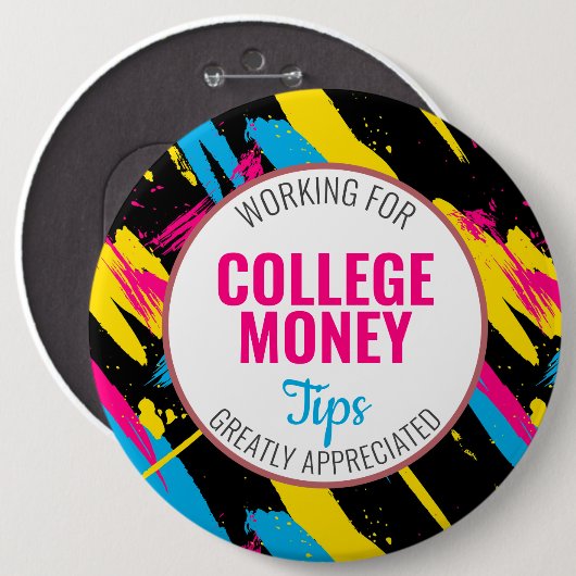 Abstrakte Farbe | Tipps | UNI Button (Vorne & Hinten)