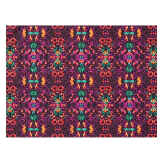 Abstrakte Farbe Tischdecke (Vorderseite (Horizontal))