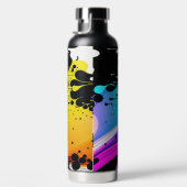 Abstrakte Farbe Trinkflasche (Rechts)