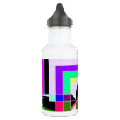 Abstrakte Farbe Trinkflasche (Links)