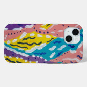 Abstrakte Farbe und Durchfluss Case-Mate iPhone Hülle (Rückseite (Horizontal))