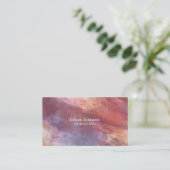 Abstrakte Farbe Visitenkarte (Stehend Vorderseite)