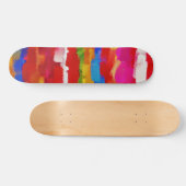 Abstrakte Farben #11 Skateboard (Horizontal)