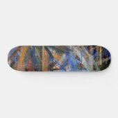 Abstrakte Farben #16 Skateboard (Horizontal)