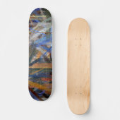 Abstrakte Farben #16 Skateboard (Vorderseite)