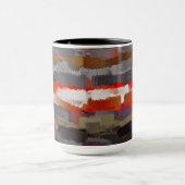 Abstrakte Farben #17 Tasse (Zentrum)