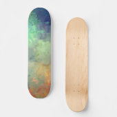 Abstrakte Farben #18 Skateboard (Vorderseite)