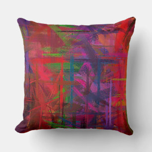 Abstrakte Farben #19 Kissen