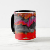 Abstrakte Farben #26 Tasse (Vorderseite Links)
