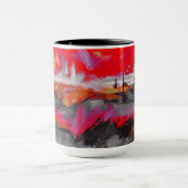 Abstrakte Farben #27 Tasse (Zentrum)