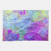 Abstrakte Farben 2 Geschirrtuch (Horizontal)
